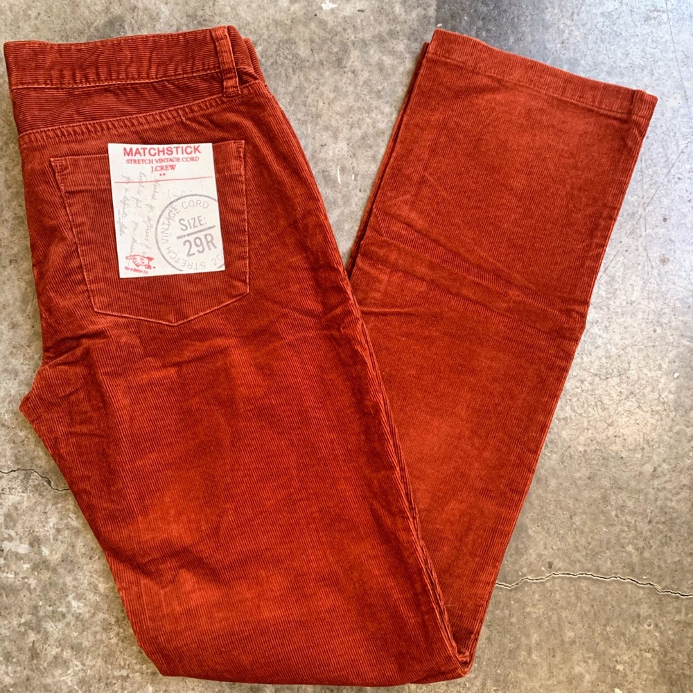 JCrew stretch vintage cord